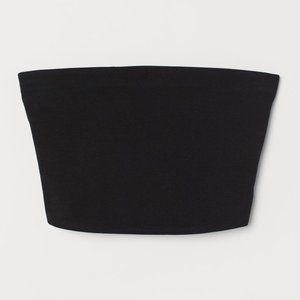 H&M Divided - Black Jersey tube top